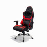 خرید صندلی گیمینگ ارگونومیک دو رنگ با بالشتک طبی