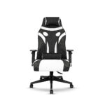 خرید صندلی گیمینگ ارگونومیک دو رنگ با بالشتک طبی