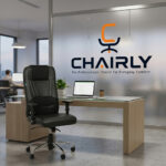 صندلی مدیریتی ارگونومیک چرمی با پشت‌سری و مکانیزم تنظیم ارتفاع مدل C4033
