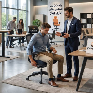 بهترین صندلی اداری برای کمردرد؛ راهنمای کامل انتخاب صندلی استاندارد