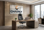 صندلی اداری مدیریتی چرمی مدل C4043 با پشتی بلند، مکانیزم تنظیم ارتفاع و چرخ روان