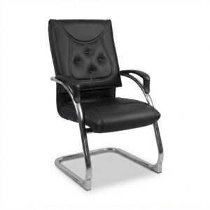 صندلی کنفرانسی چرمی پایه ثابت مدل c4057