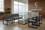 خرید و قیمت نیم ست مبلمان اداری مدرن مدل چِیرلی c4065